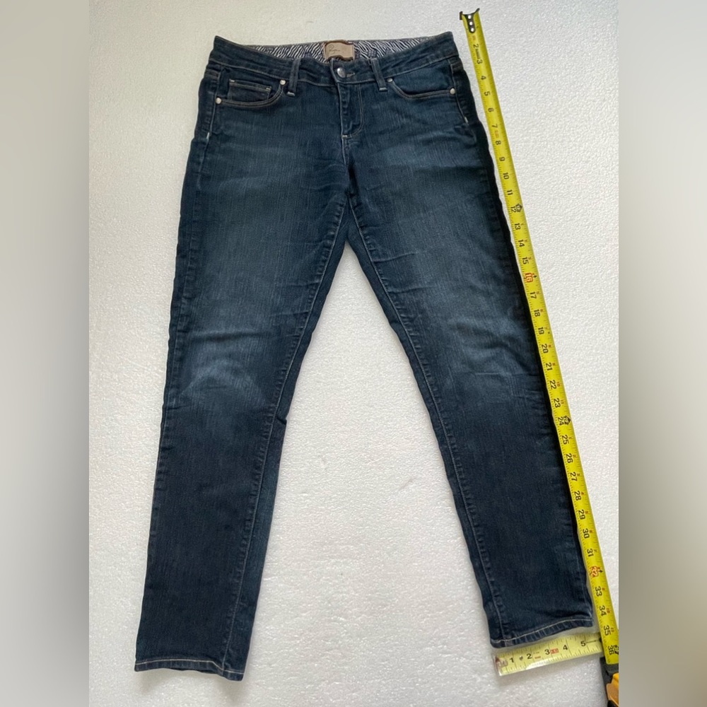 Paige Women’s Blue jeans size 27 Roxie Crop Medium  wash